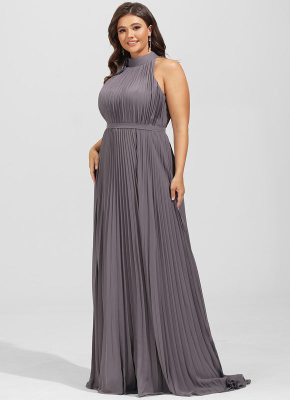 Robe Trapèze Harmonie Plissée - gallery 5