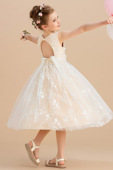 Robe Trapèze Étoile De Tulle - gallery 2