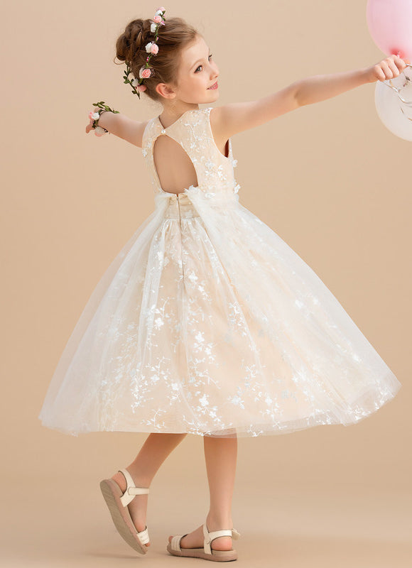 Robe Trapèze Étoile De Tulle - gallery 2