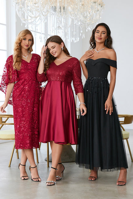 Robe Trapèze Sérénité Éclatante - gallery 2