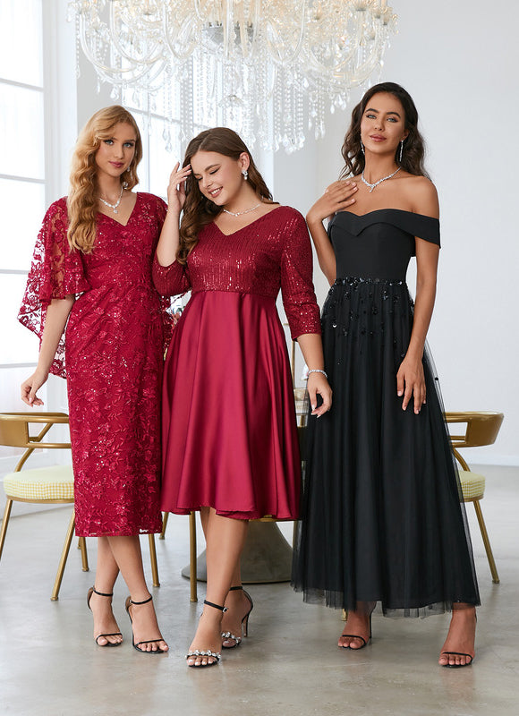 Robe Trapèze Sérénité Éclatante - gallery 2