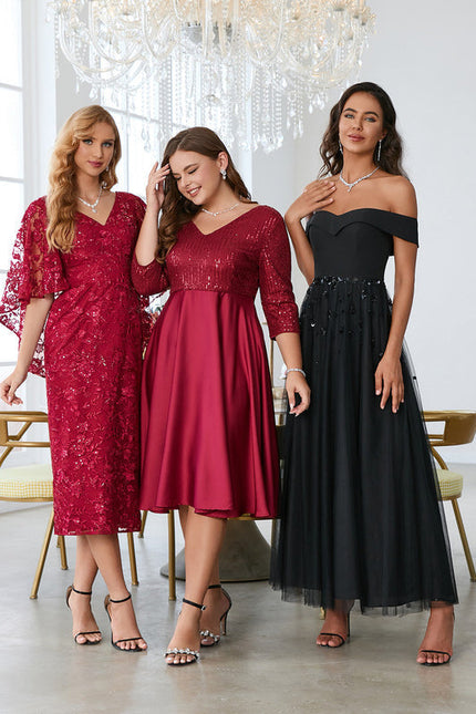 Robe Trapèze Sérénité Éclatante - gallery 2