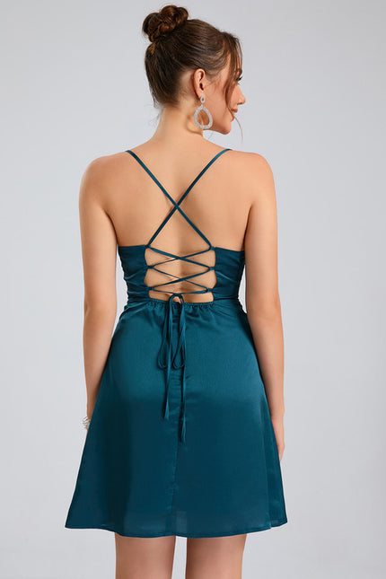 Robe Trapèze Éclat Soyeux - gallery 3