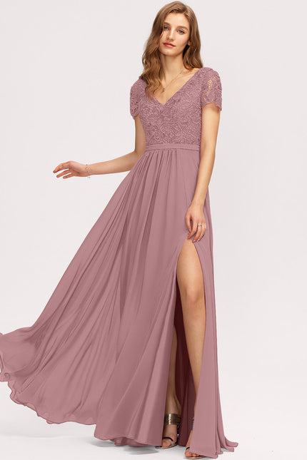 Robe Trapèze Roseau De Lune - gallery 2