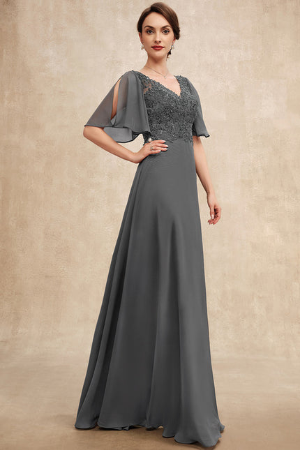 Robe Trapèze Satinée Étoilée - gallery 5