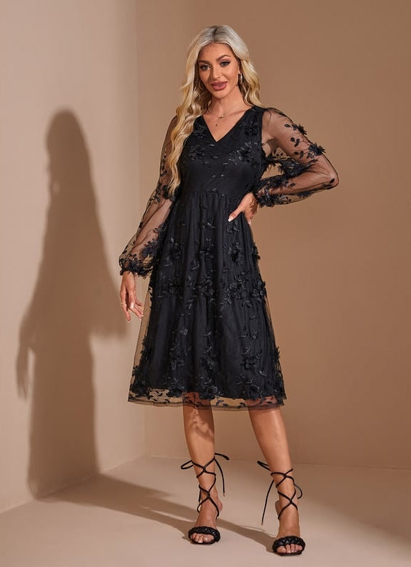 Robe Trapeze Col V - gallery 5