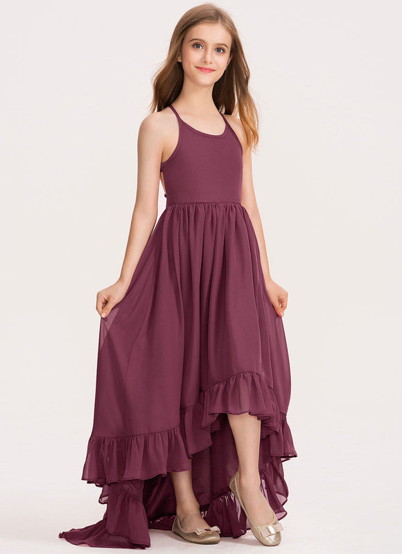 Robe Trapèze Violet Douceur Flottante - gallery 4