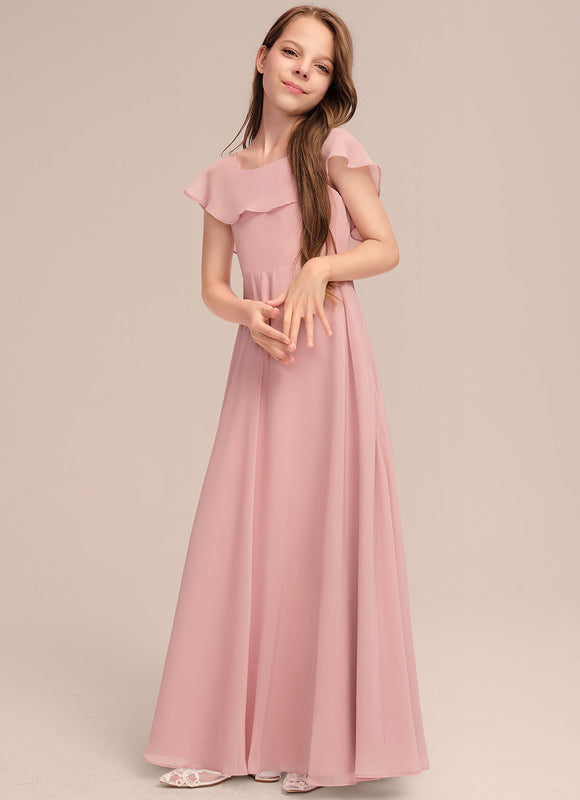 Robe Trapèze Bordeaux Flottante - gallery 2