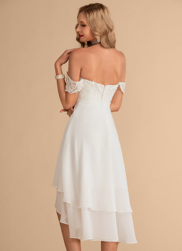 Robe Trapèze Évanescente Couture - gallery 5
