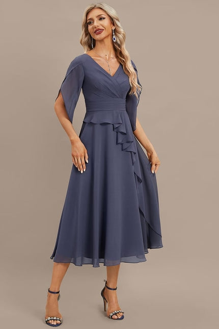 Robe Trapèze Vaporeuse Sereine - gallery 3