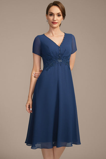 Robe Trapèze Éclat Céleste - gallery 5