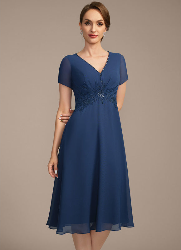Robe Trapèze Éclat Céleste - gallery 5