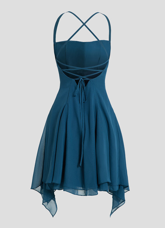 Robe Trapèze Azur Élégante - gallery 8