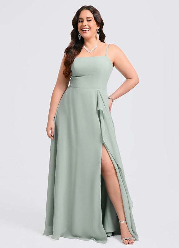 Robe Trapèze Flottante Aqua - gallery 7