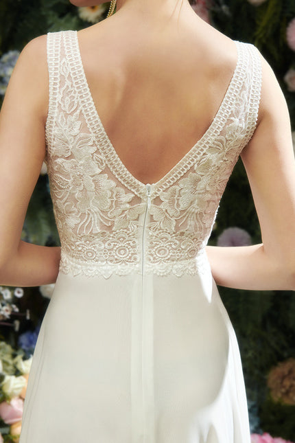 Robe Trapèze Éthérée Lumineuse - gallery 4