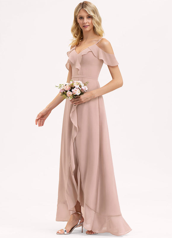 Robe Trapèze Fluide Asymétrique