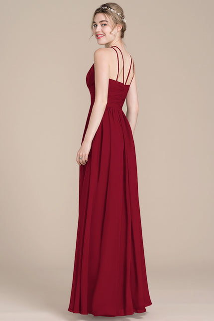 Robe Trapèze Élégance Pourpre Languide - gallery 3