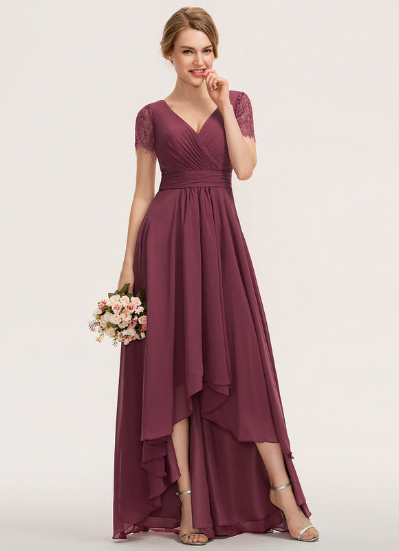 Robe Trapèze Dentelle Aérienne - gallery 3