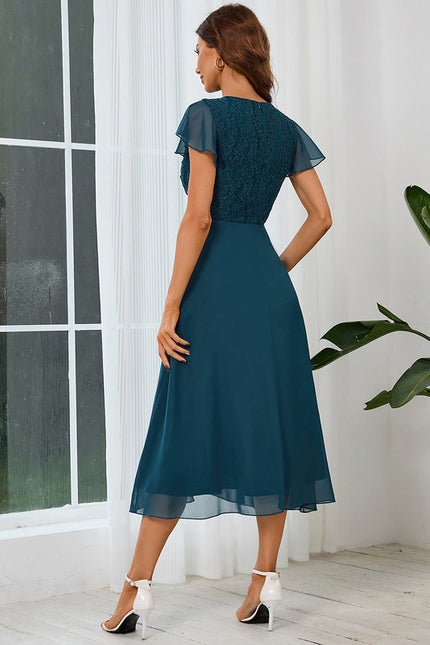 Robe Trapeze Rose Poudré - gallery 3