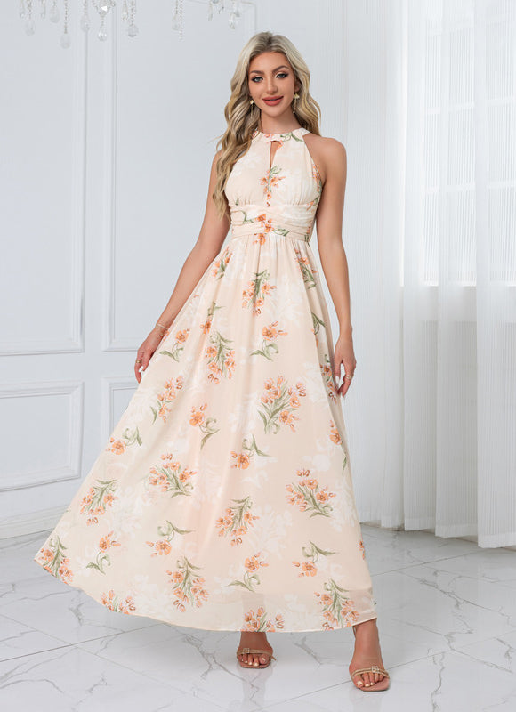 Robe Trapèze Évanescence Florale - gallery 9