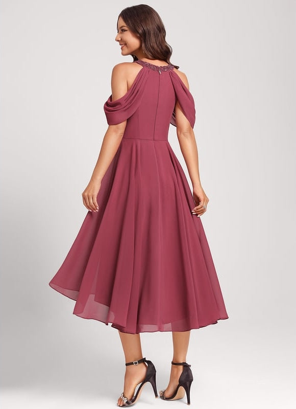 Robe Trapèze Nuit De Soie - gallery 3