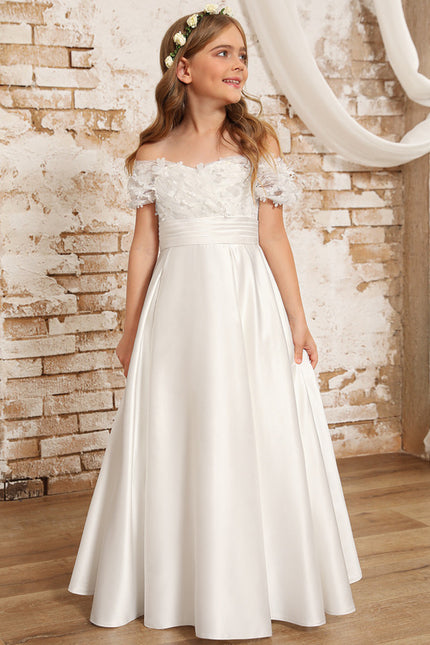 Robe Trapèze Enchantement Écrue - gallery 7