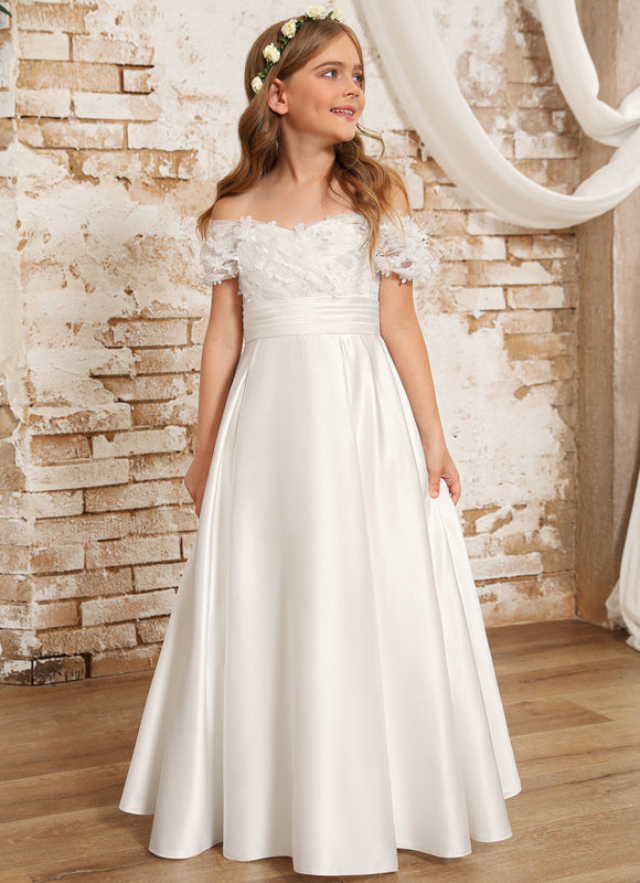 Robe Trapèze Enchantement Écrue - gallery 7