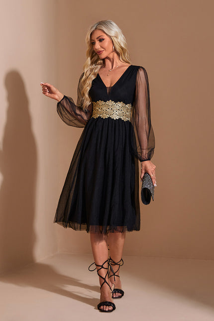 Robe Trapeze Col V - gallery 3