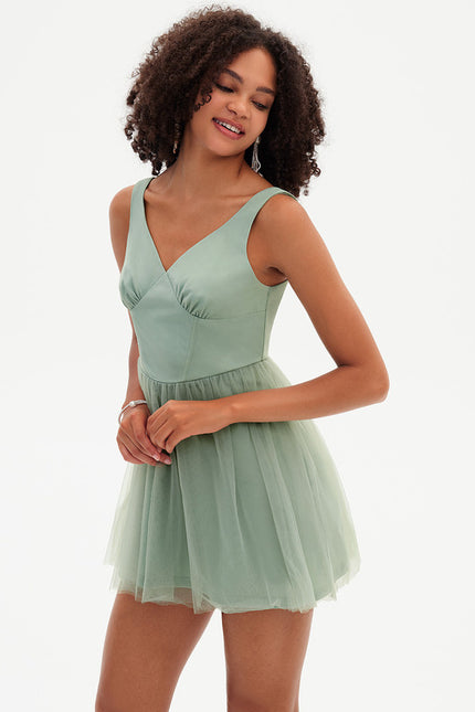 Robe Trapèze Éclat Envoûtant - gallery 2