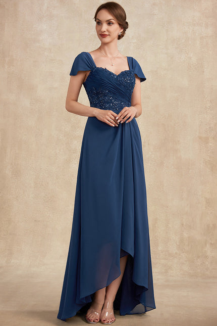 Robe Trapèze Élégance Turquoise Éphémère - gallery 5