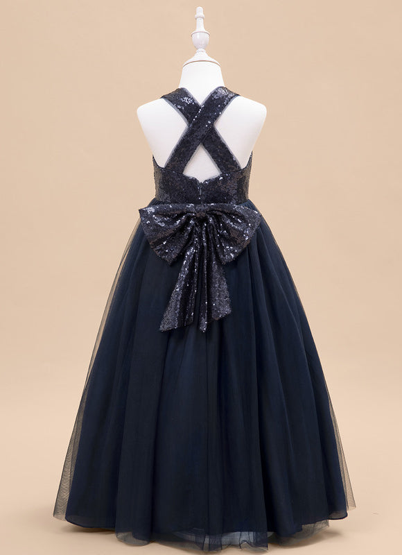 Robe Trapèze Éclat Tulle Flottant - gallery 2
