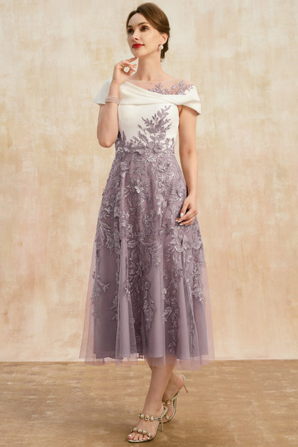 Robe Trapèze Éclat De Velours - gallery 3