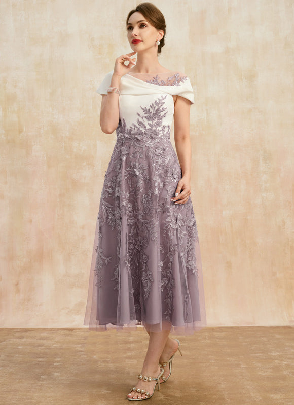 Robe Trapèze Éclat De Velours - gallery 3