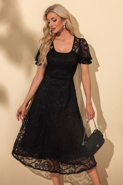 Robe Trapèze Nuit Éthérée - gallery 3