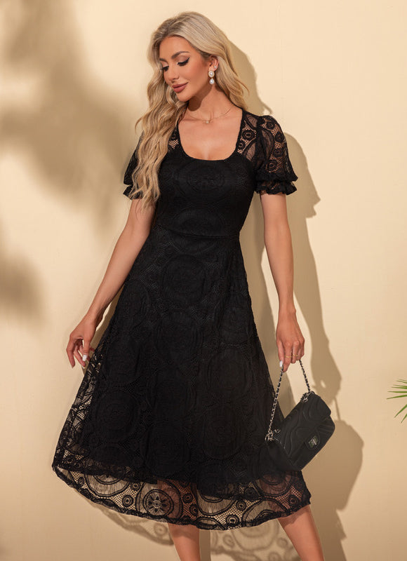 Robe Trapèze Nuit Éthérée - gallery 3
