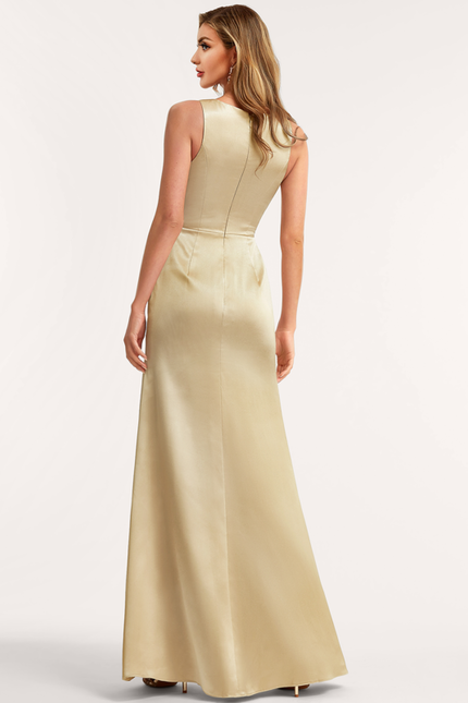 Robe Trapèze Satin Précieux - gallery 3
