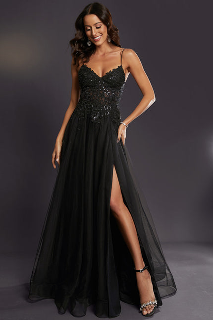 Robe Trapèze Tulle Azur Éthéré