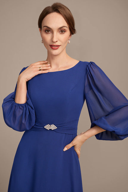 Robe Trapèze Chic Cristal Plissé - gallery 1