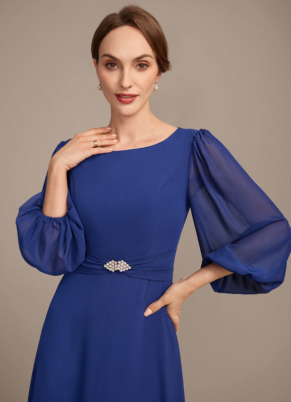 Robe Trapèze Chic Cristal Plissé - gallery 1