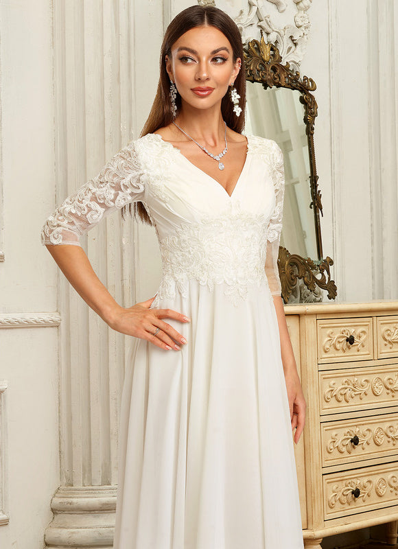 Robe Trapèze Lumière Évanescente - gallery 3