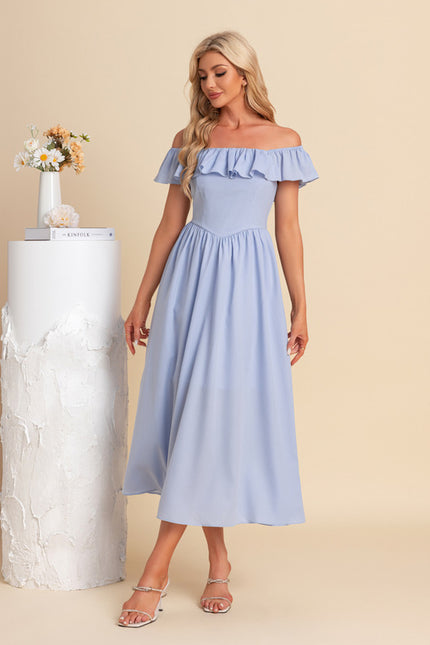 Robe Trapèze Midi Chic - gallery 4