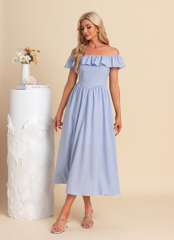 Robe Trapèze Midi Chic - gallery 4