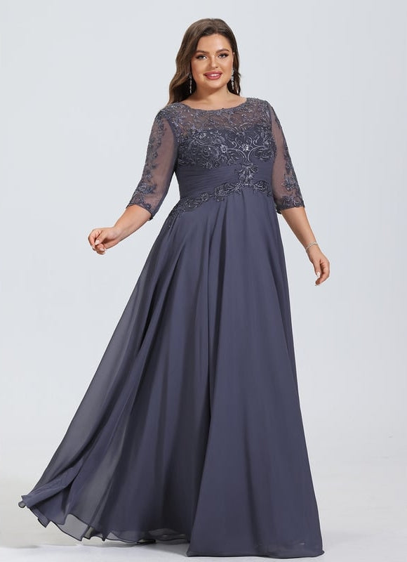 Robe Trapèze Mélodie Nocturne - gallery 7