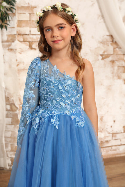Robe Trapèze Tulle Artisanale - gallery 2