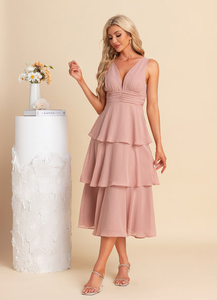 Robe Trapèze Chic Olivâtre