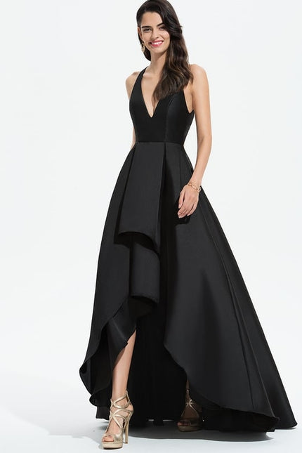 Robe Trapèze Floral Satinée - gallery 3