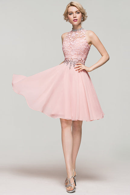 Robe Trapèze Lueur De Lavande - gallery 2