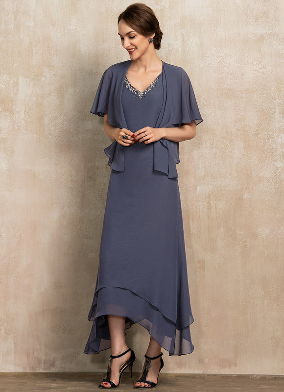 Robe Trapèze Ombre De Lumière - gallery 3