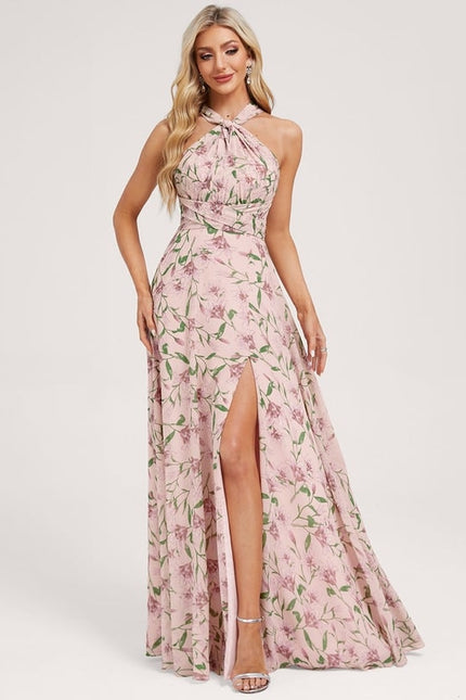 Robe Trapèze Fluide Bordeaux - gallery 5