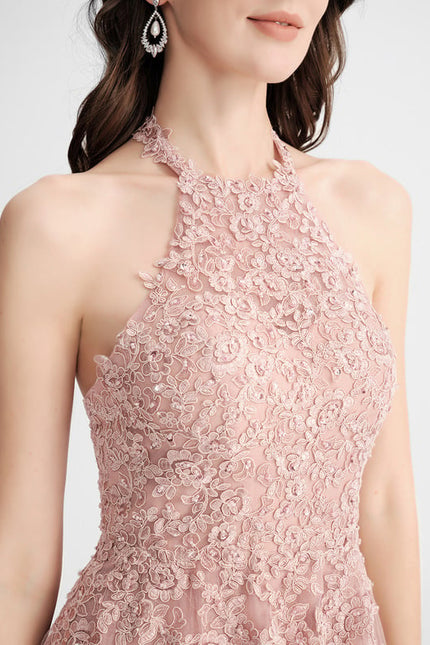 Robe Trapèze Lueur Rosée - gallery 4